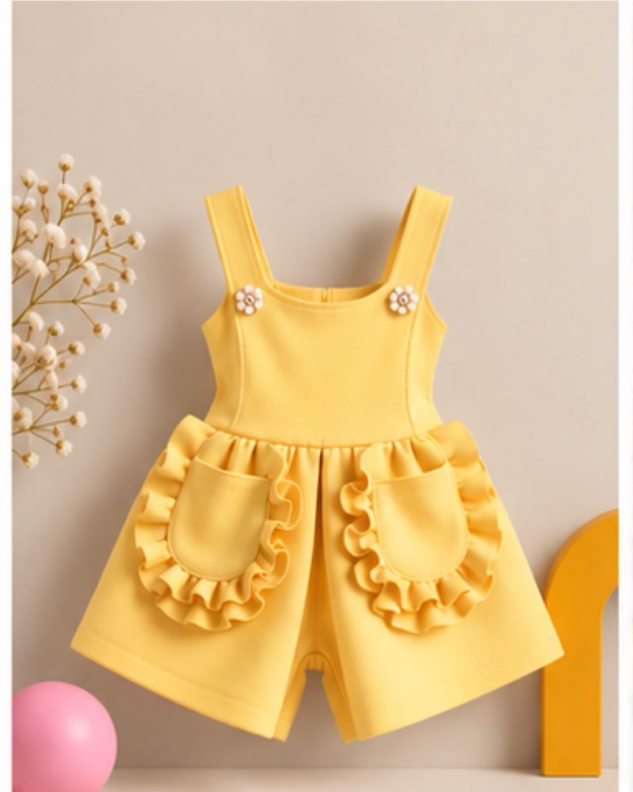 Sunshine Ruffle Romper