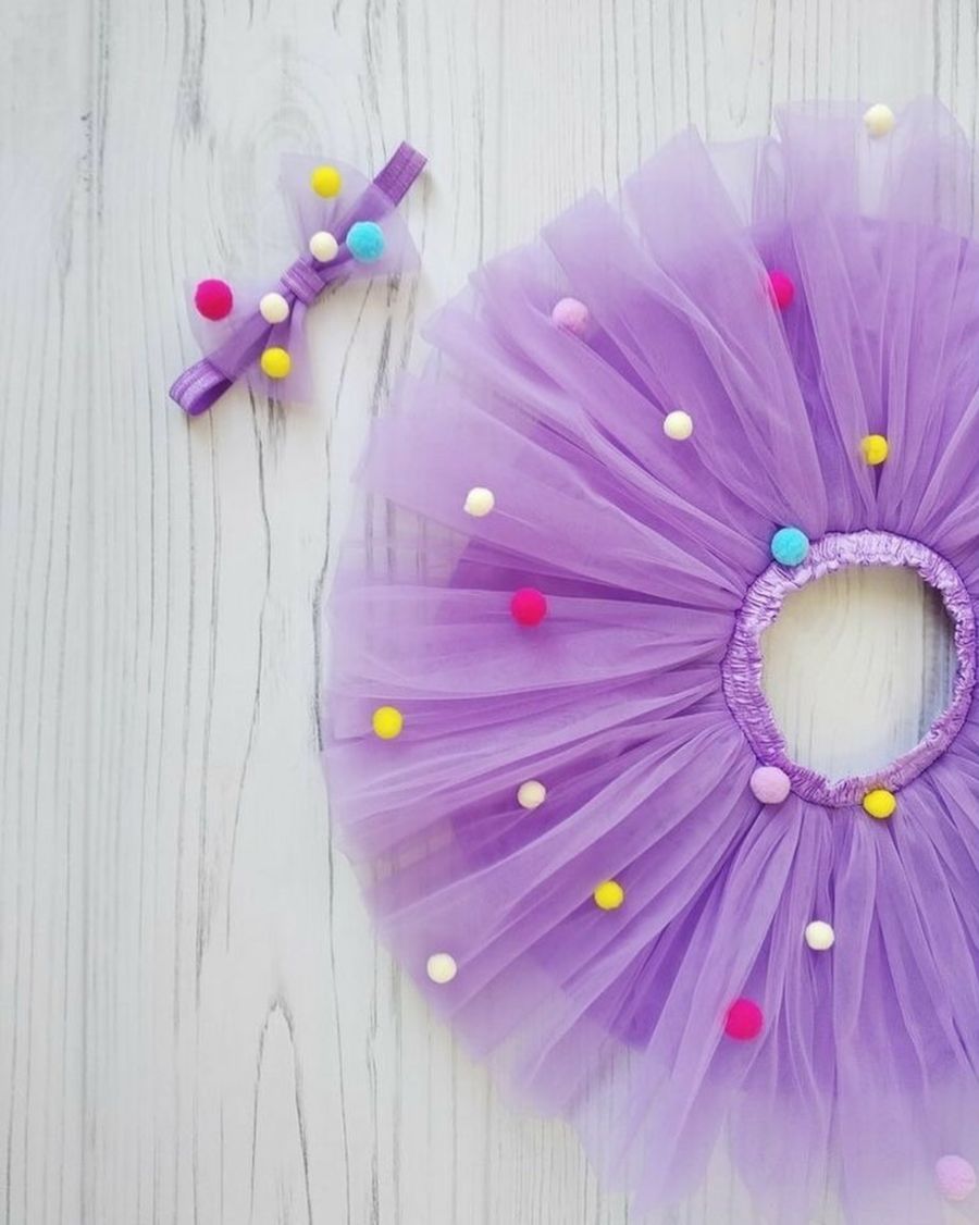Pom-pom Tutu & Headband
